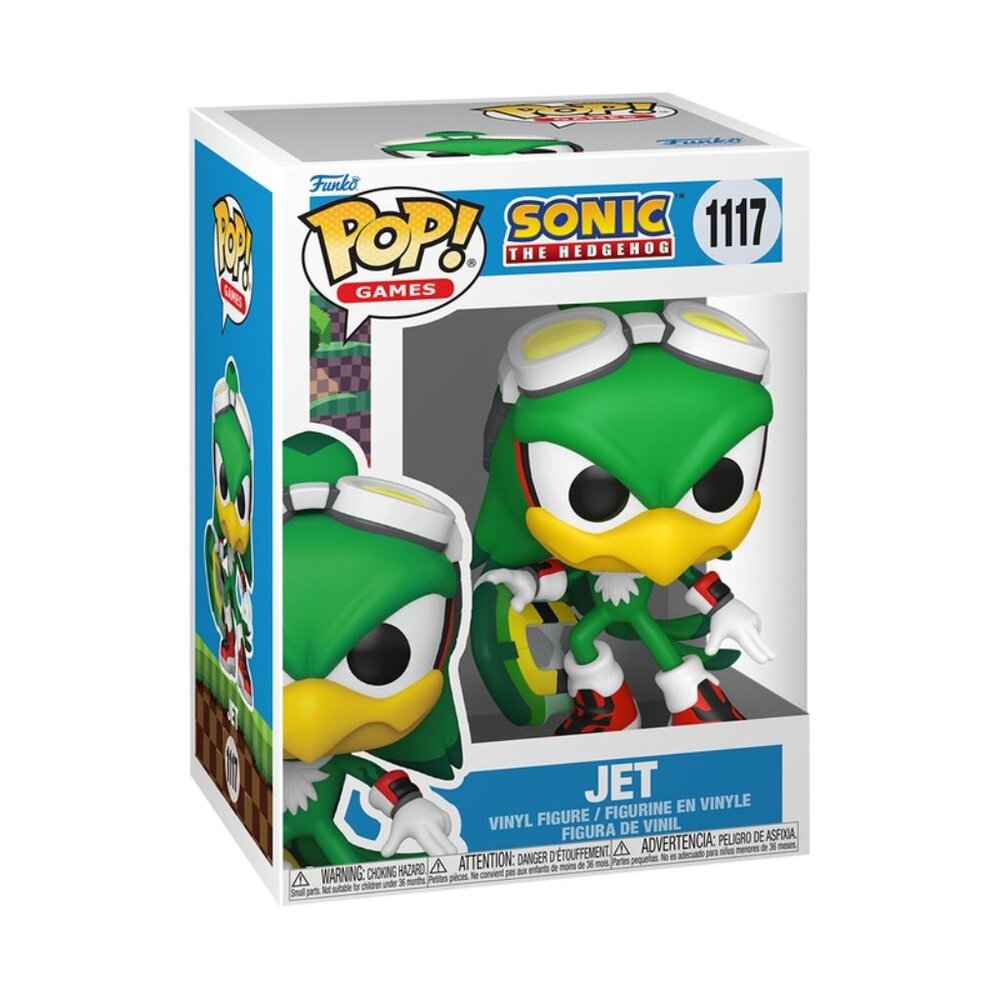 Funko Pop! Games Sonic - Jet the Hawk Figure #1117